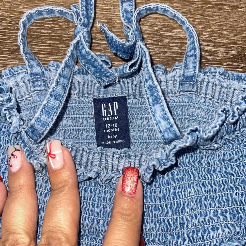 Gap Denim Dress - Picture 2 of 4